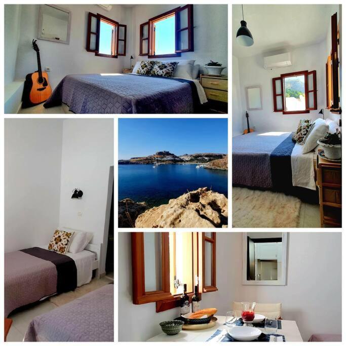 The Olive Tree Villa Lindos Ngoại thất bức ảnh
