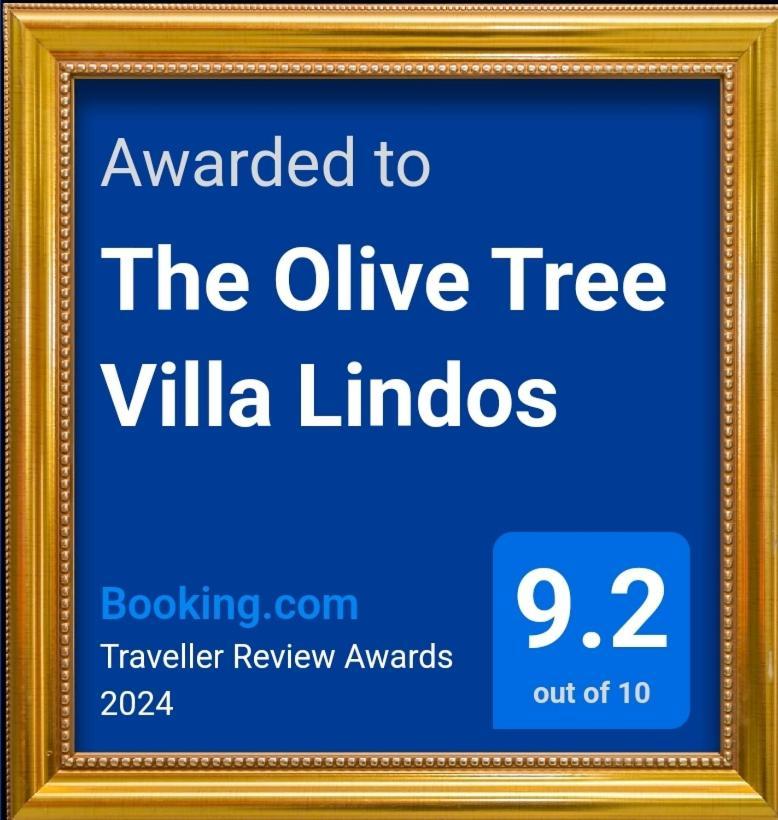 The Olive Tree Villa Lindos Ngoại thất bức ảnh